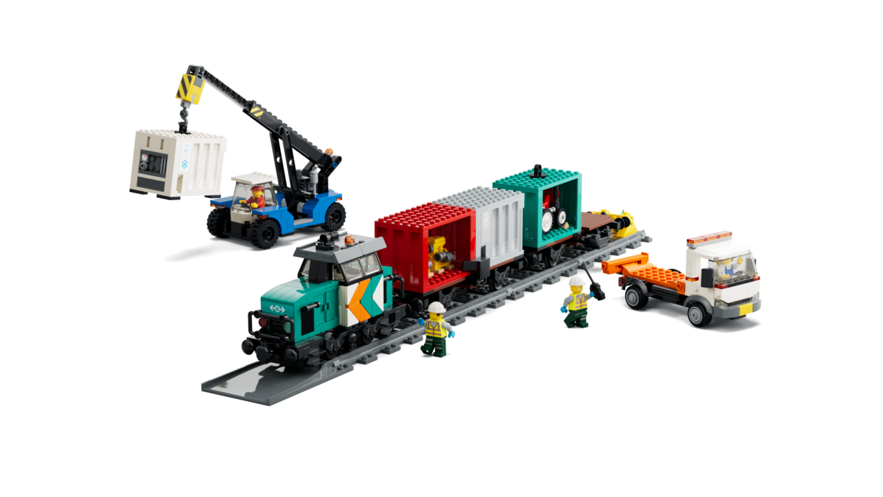 Harbor Freight Train with Crane & Truck 60509 | City | Buy online