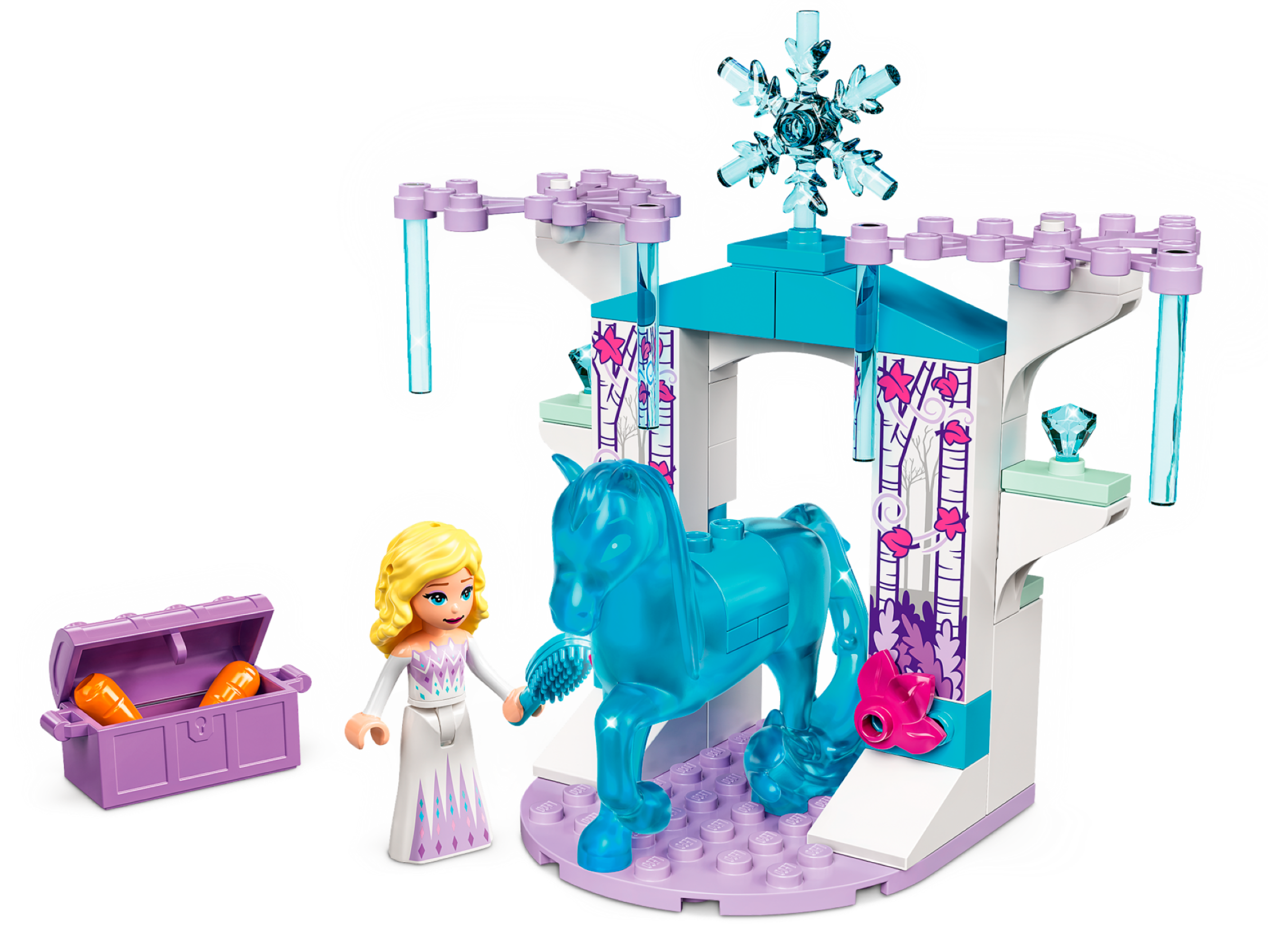 Elsa and the Ice Stable 43209 | | Buy online at the Official LEGO® US