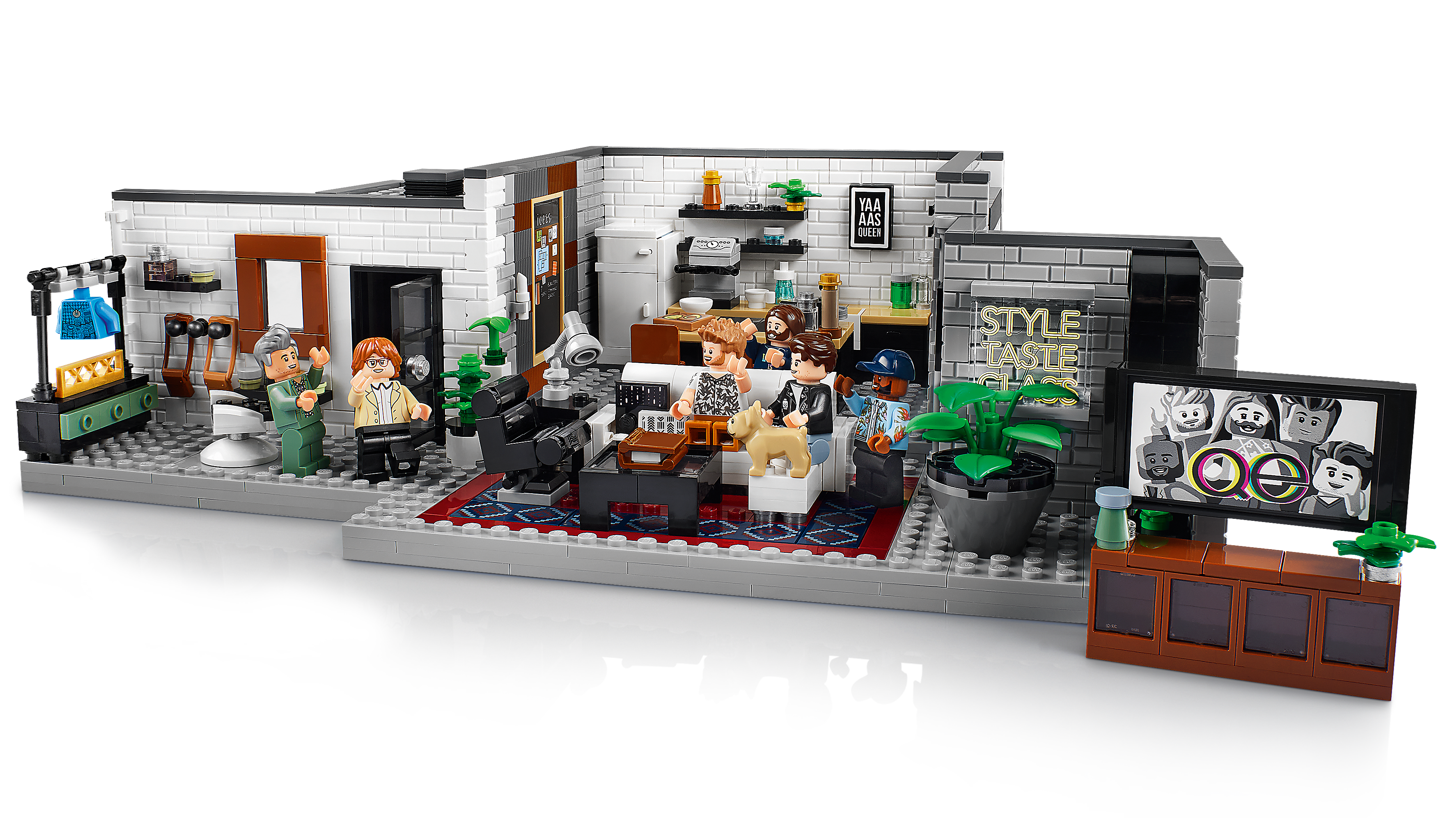 Learner Sociology Condense Queer Eye – The Fab 5 Loft 10291 | LEGO® Icons | Buy online at the Official  LEGO® Shop US
