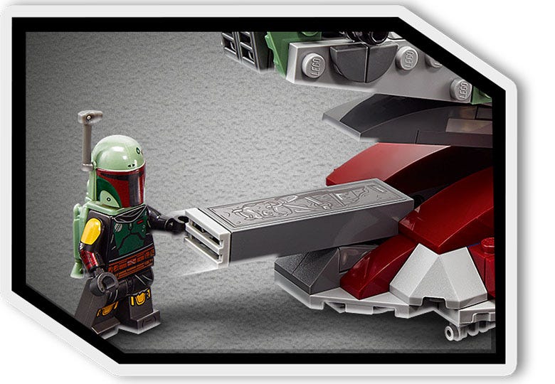 Boba Fett Star Wars Mandalorian Lego Sets 2021 Boba Fett's