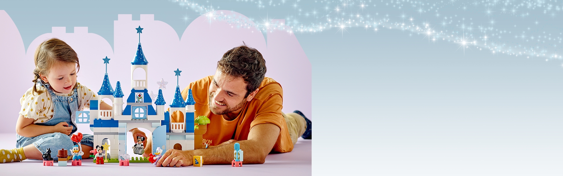 レゴ　10998 フィグ無しお城のみ 流通 限定商品レゴ デュプロ ディズニー100周年 3in1 ま