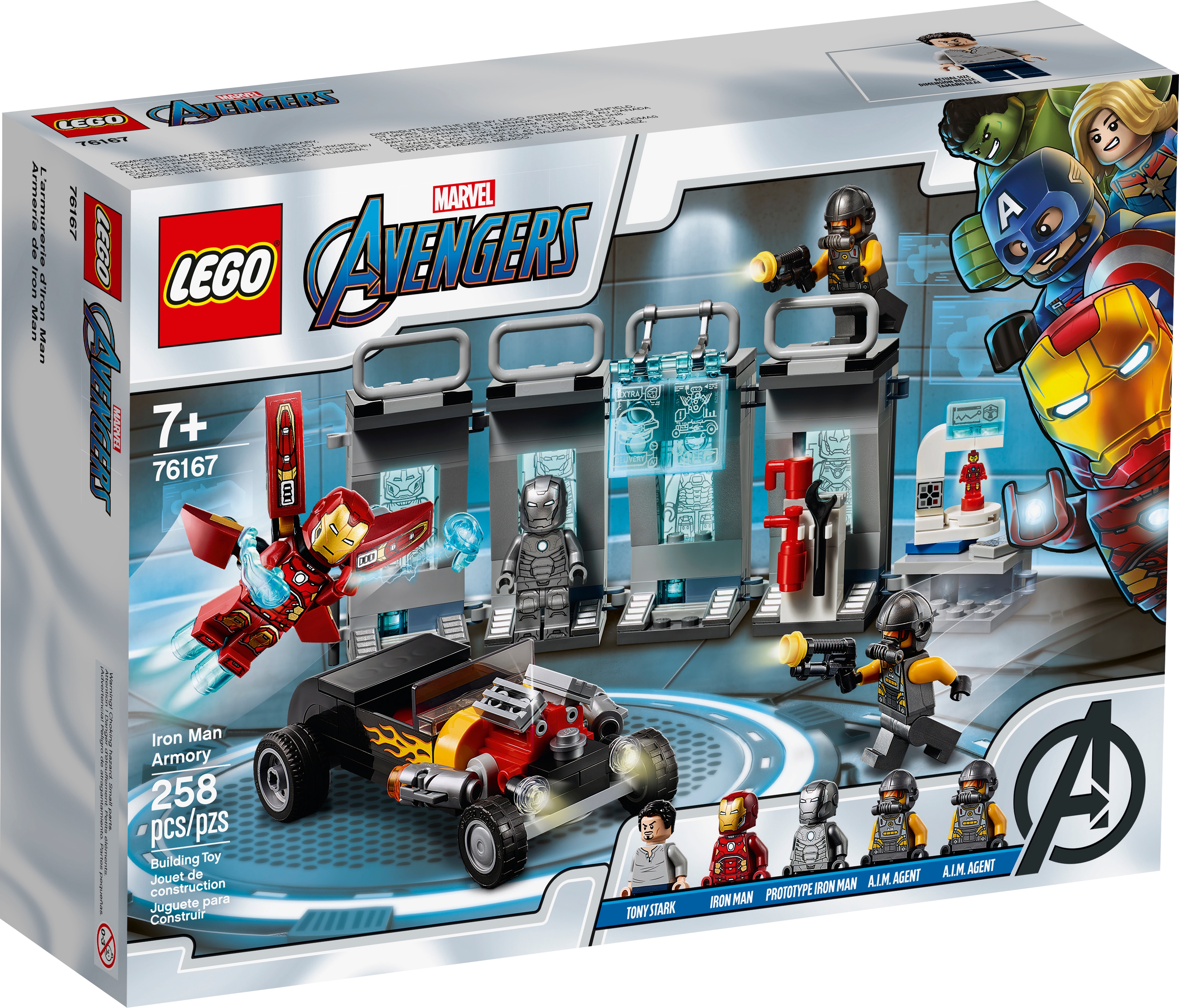 LEGO® Marvel 76167 + ++ NEU & OVP Iron Mans Arsenal Iron Man Armory 