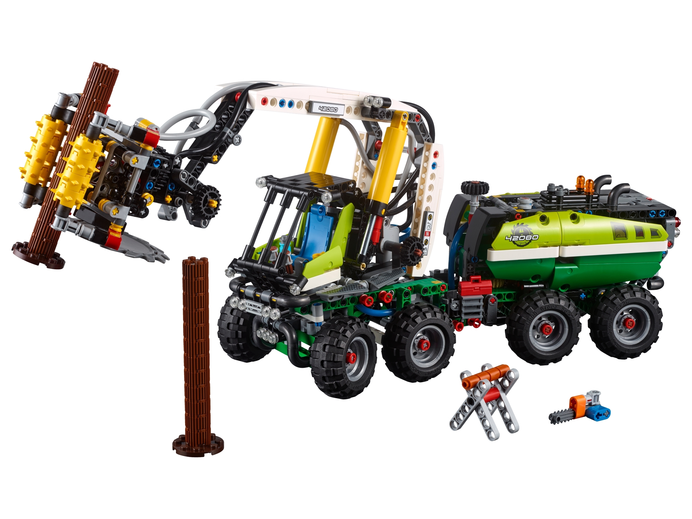 LEGO Technic 42080 Harvester-Forstmaschine Forest Machine Le camion N8/18 