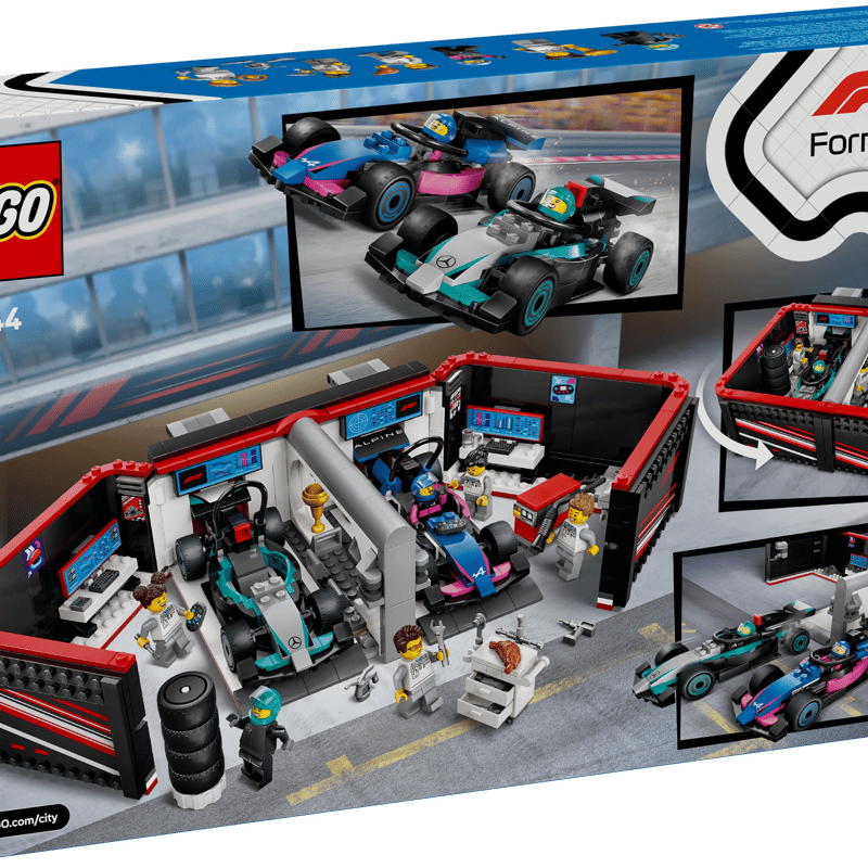 F1® Garage & Mercedes-AMG & Alpine Cars 60444 | City | Buy online F1® Garage & Mercedes-AMG & Alpine Cars 60444 | City | Buy online