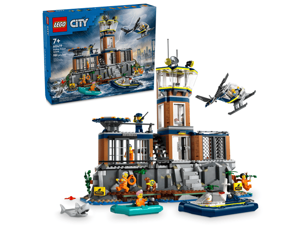 LEGO 60419 La prison de la police en haute mer — visuel 2 sur 8