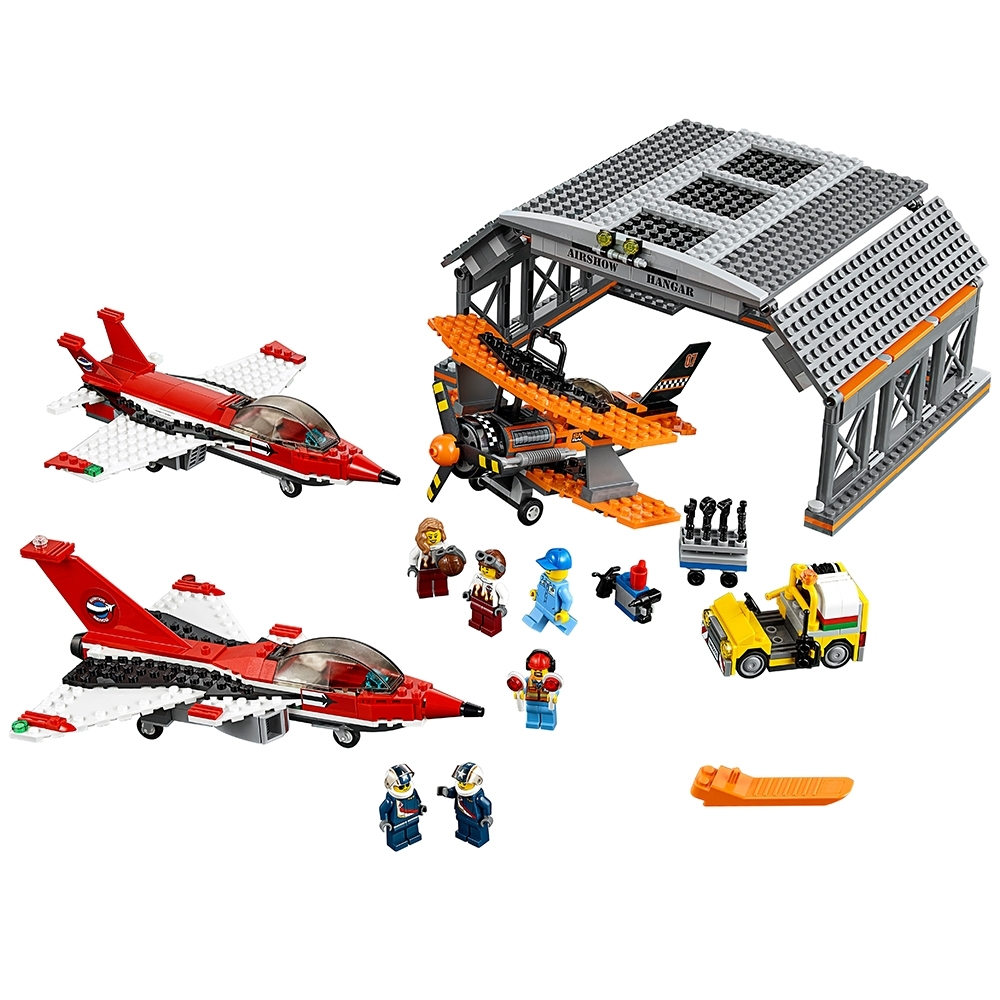 Lego City Biplan avion de Set 60103 sans figurines Obadiah 