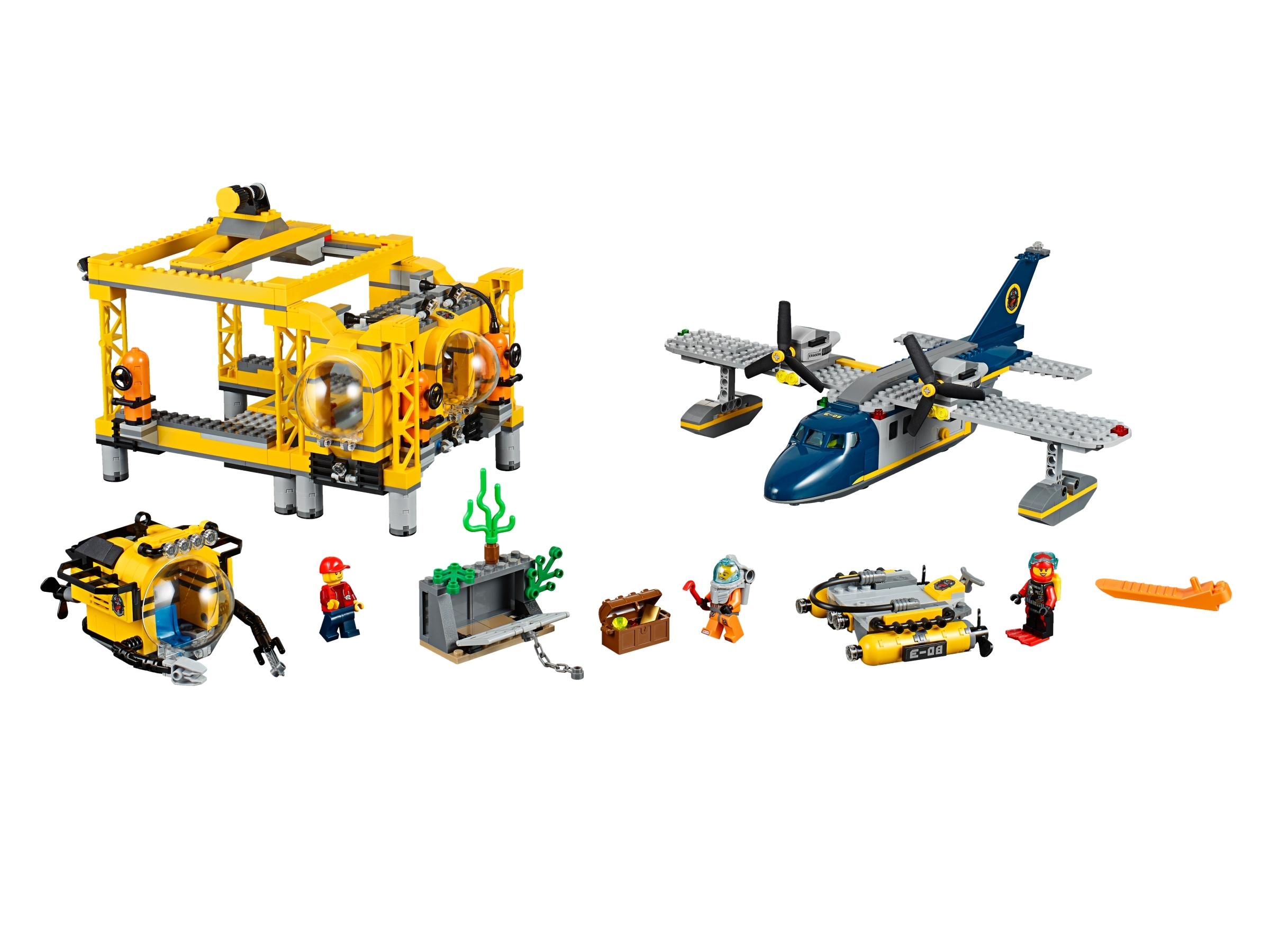 Lokomotiv Sada tornado Deep Sea Operation Base 60096 | City | Buy online at the Official LEGO®  Shop US