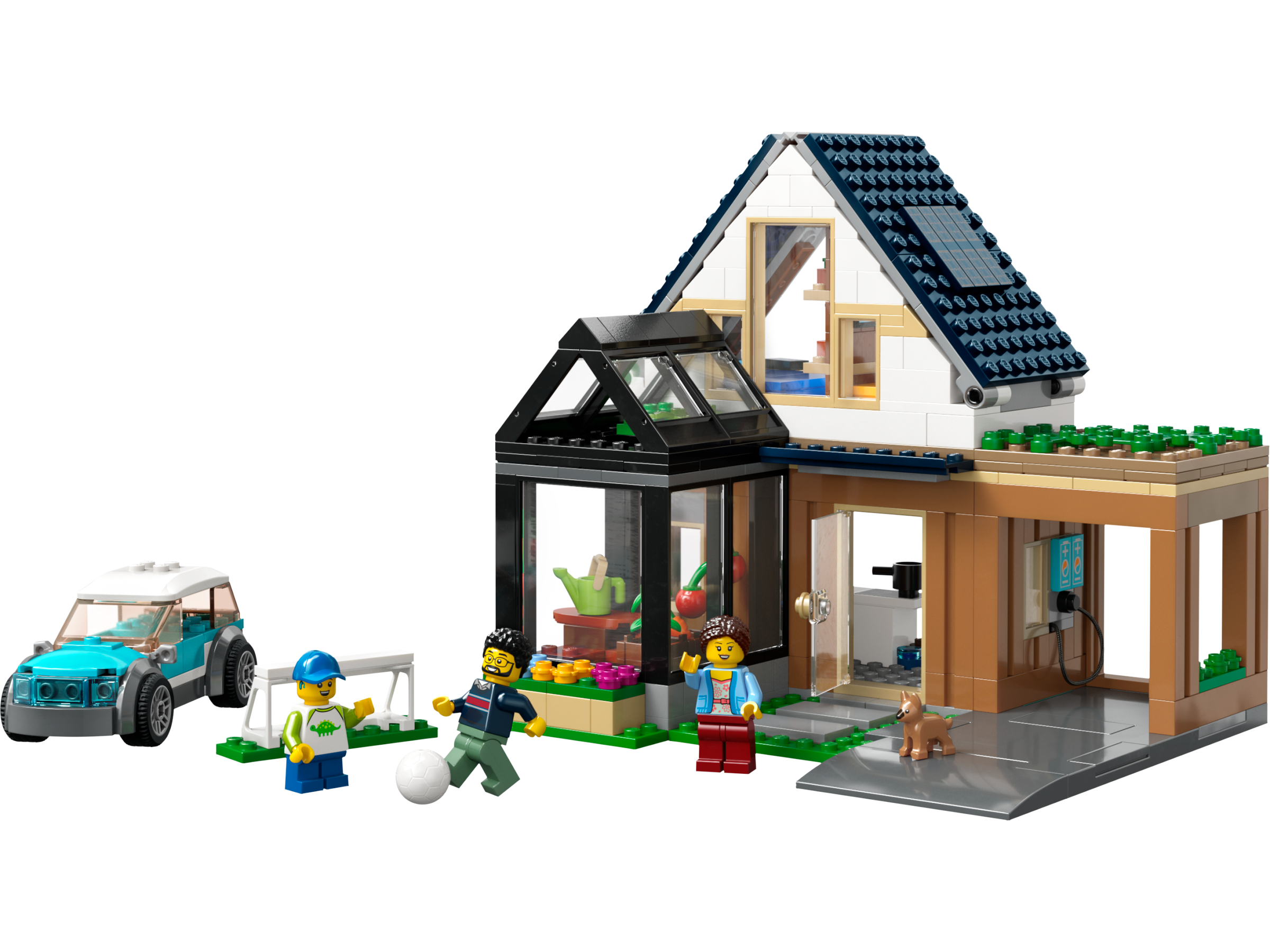 Family House and Electric Car City | Buy online at the Official LEGO® Shop DE