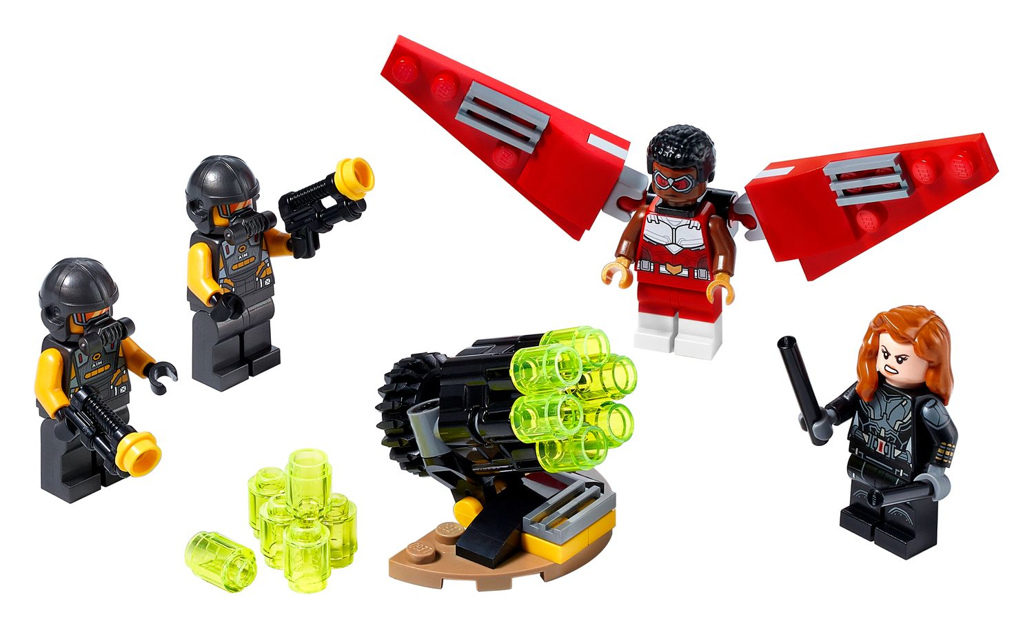Lego Falcon Marvel Winter Soldier