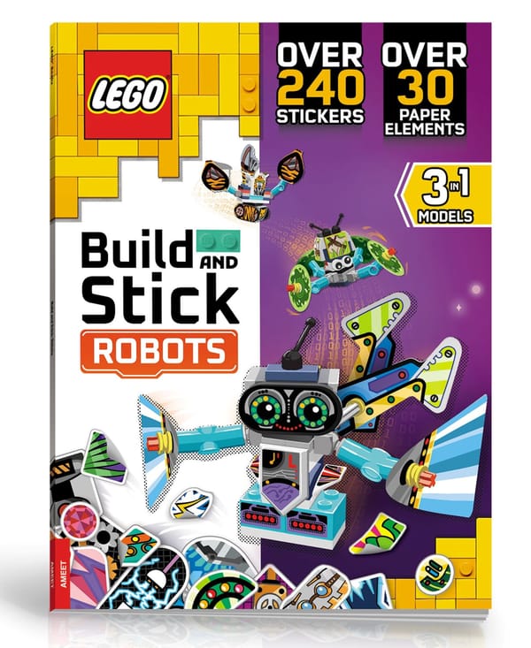 Build and Stick: Robots Book - Image 3