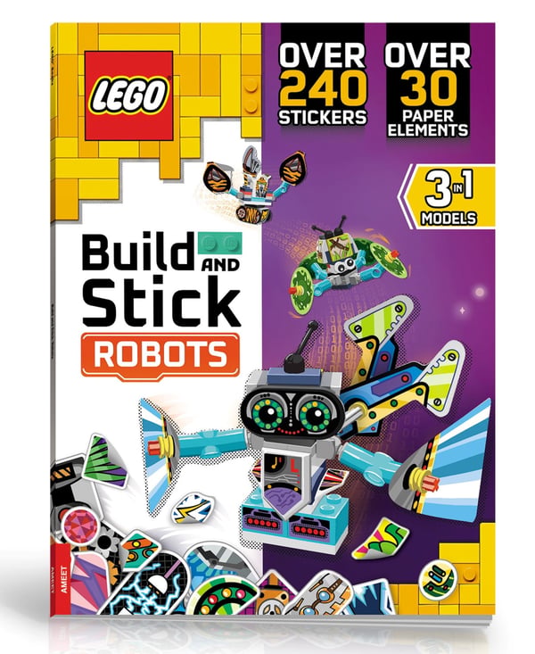 LEGO 5007895 Build and Stick: Robots — visuel 2 sur 7