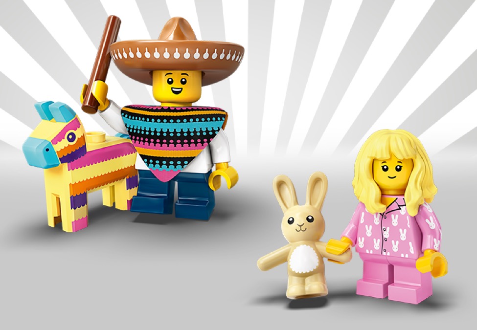 71027 New Sealed Blind Bags Lego Minifigure Series 20 Random Set of 6 New 2020 Mini Figures 
