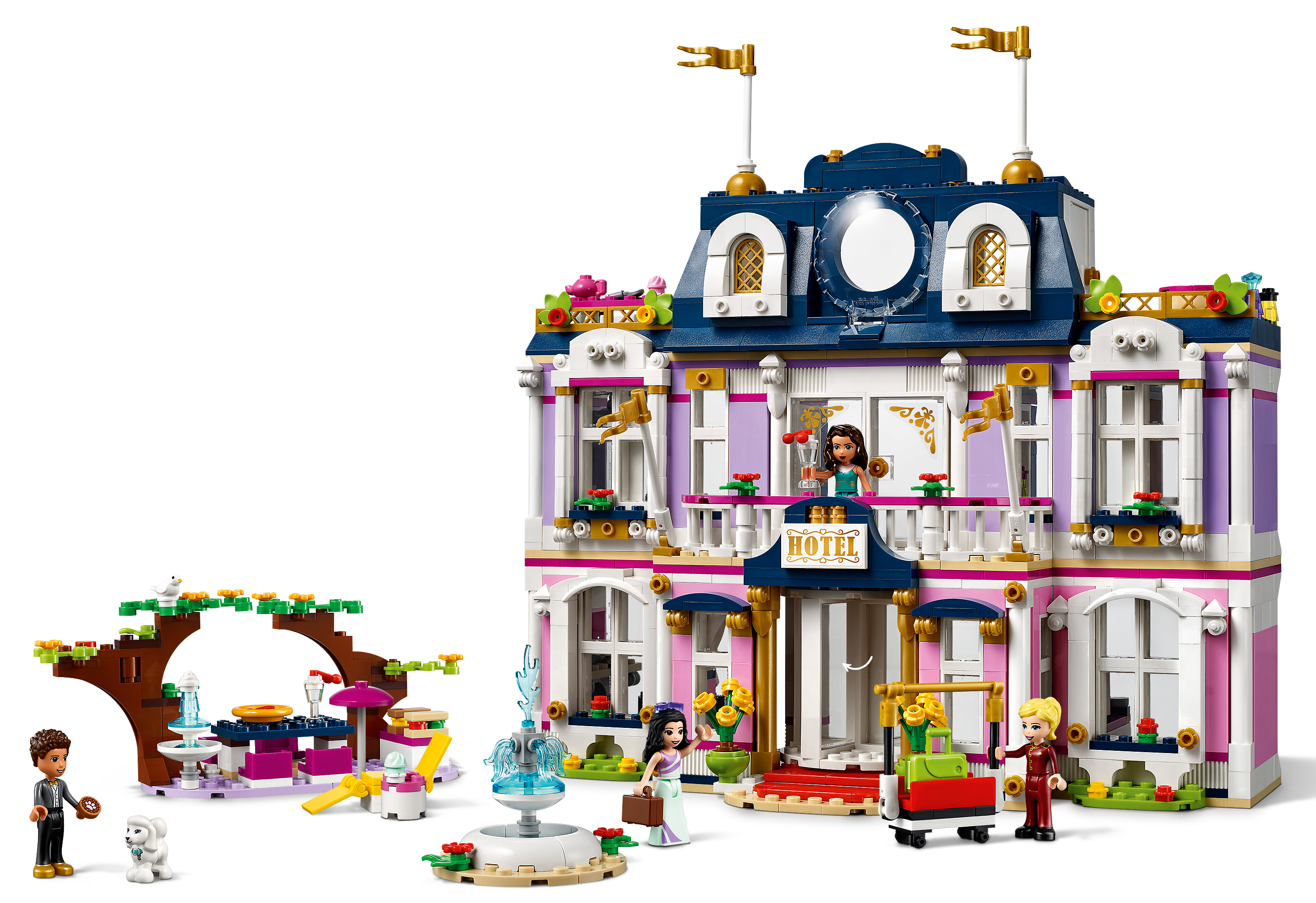 Heartlake City Grand Hotel 41684 | Friends | Buy online at the Official  LEGO® Shop CA