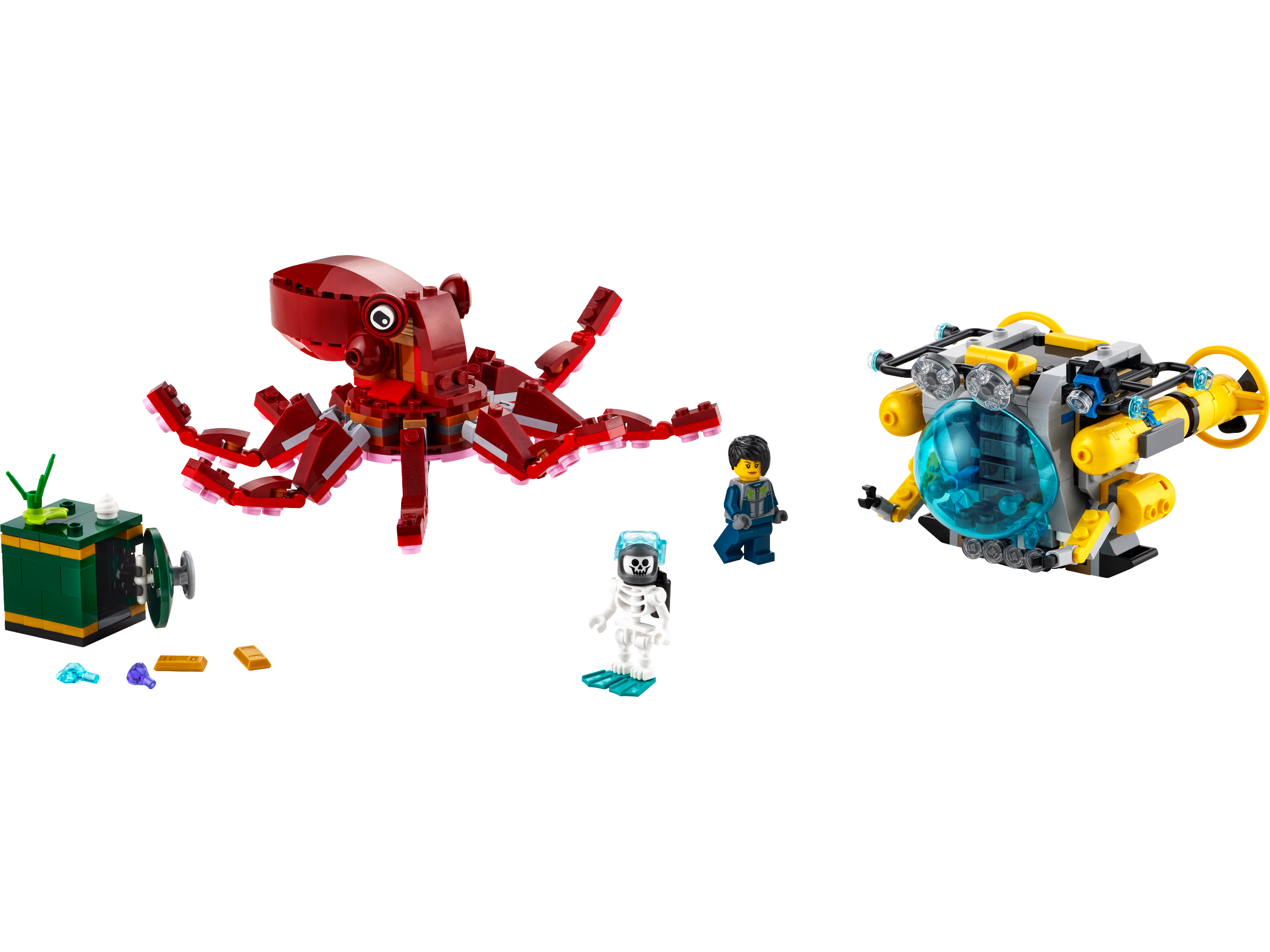 Lego animaux-debout chat-rose vif Nez Modèle-Choisir Qté cadeau-NEUF 
