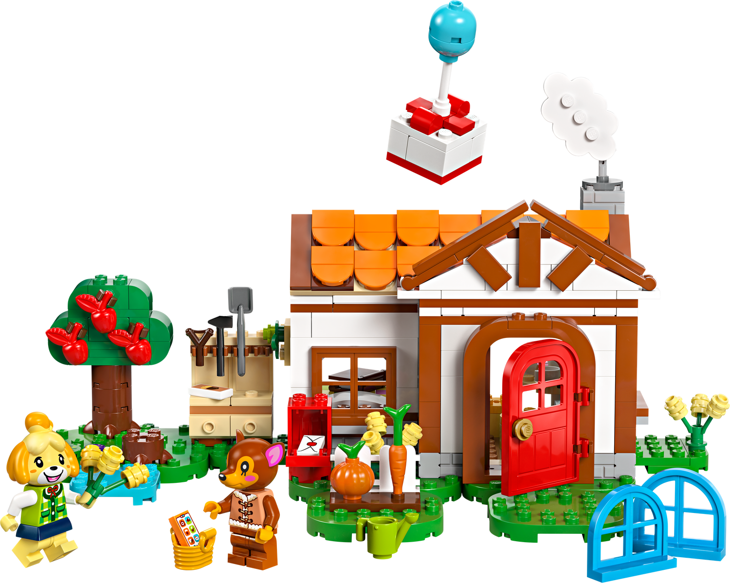 Isabelle's House Visit 77049 | Animal Crossing™ | Buy online at the Official LEGO® Shop US