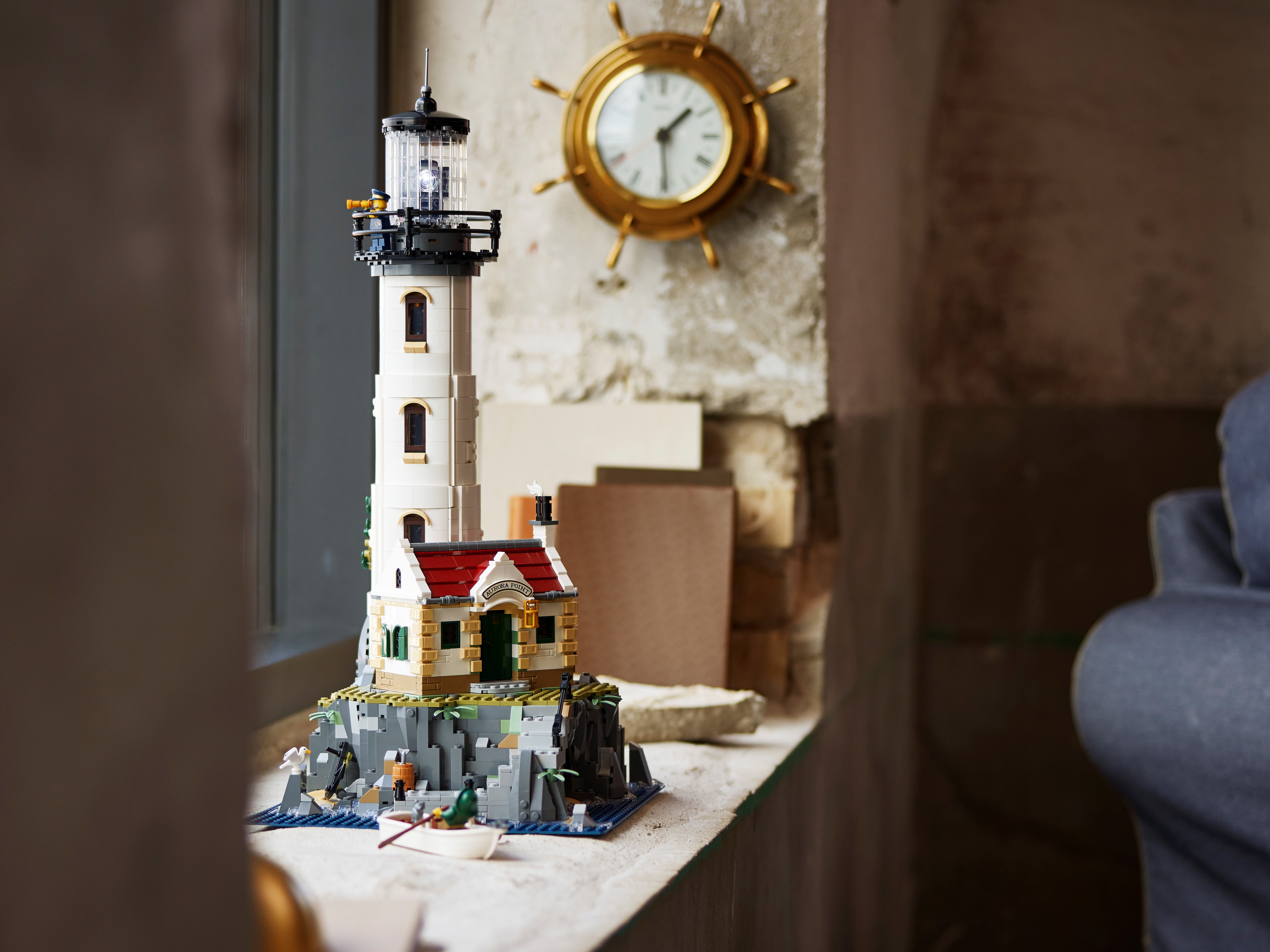 Kronisk Økonomi Strømcelle Motorized Lighthouse 21335 | Ideas | Buy online at the Official LEGO® Shop  US