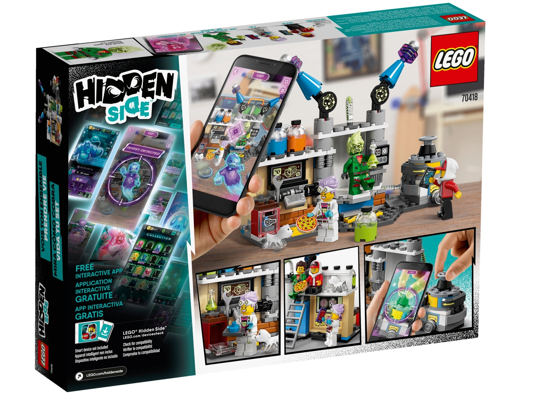 porter ignorere Andre steder J.B.'s Ghost Lab 70418 | Hidden Side | Buy online at the Official LEGO®  Shop US