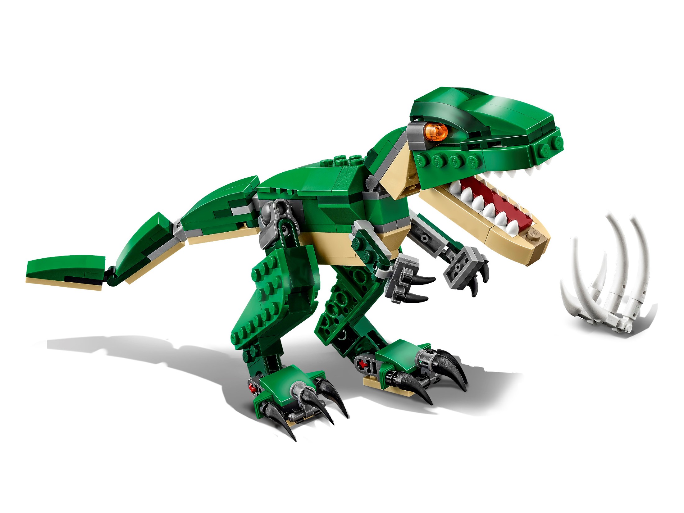 Tan Dinosaurier Tier Neu Lego 2x Tyrannosaurus Rex Baby in Beige 