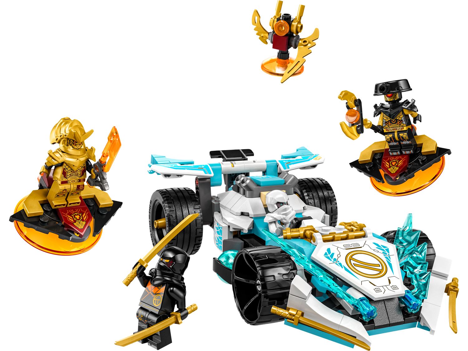 Zane’s Dragon Power Spinjitzu Race Car