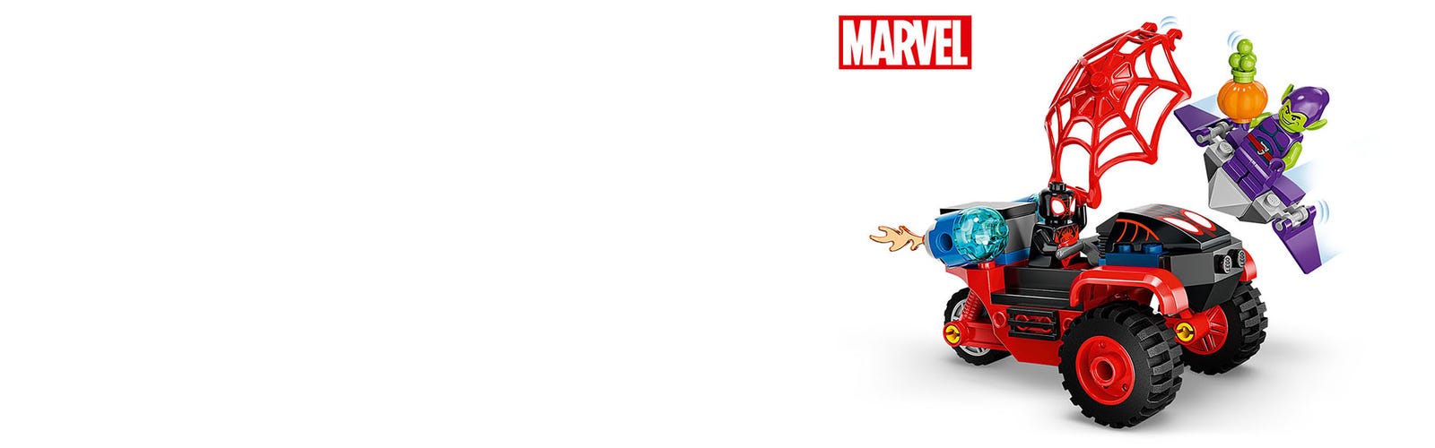 Lego - LEGO 10781 Marvel Spidey et Ses Amis Extraordinaires Miles Morales :  Le Techno-Trike de Spider-Man, Jouet Enfants +4 Ans - Briques et blocs -  Rue du Commerce