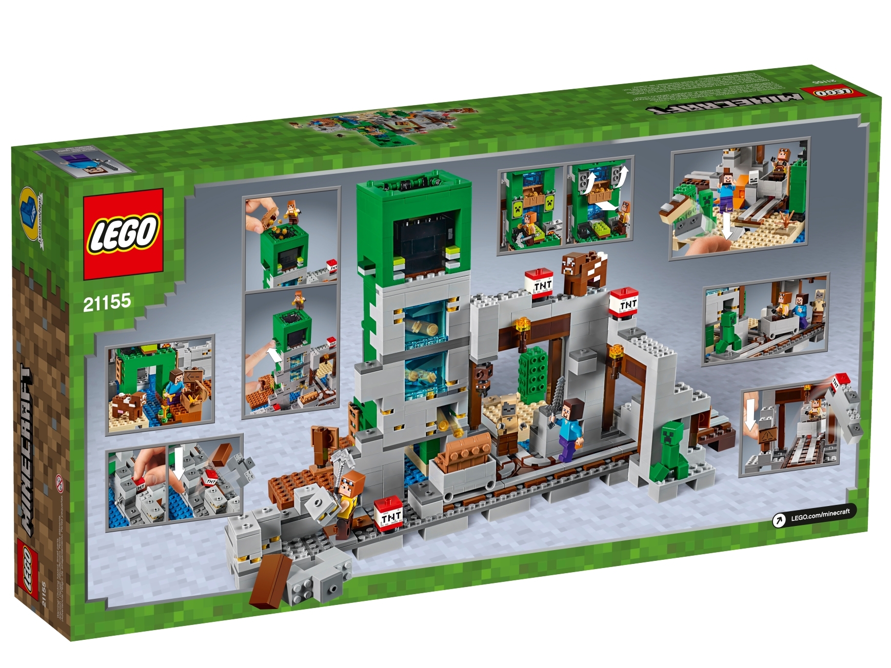 21155 LEGO Minecraft The Creeper Mine for sale online