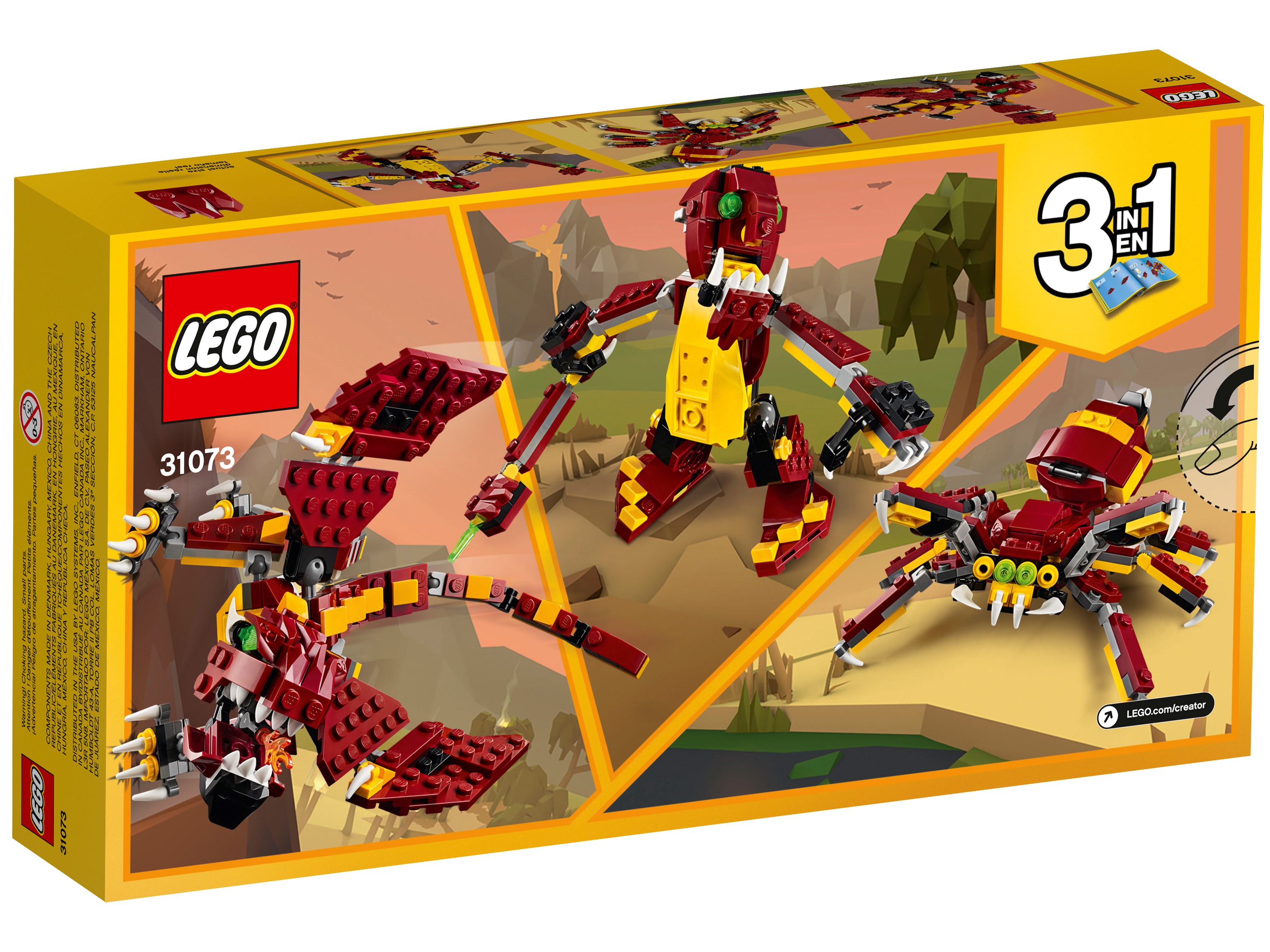 Lego 31073-Creator-Créature imaginaire