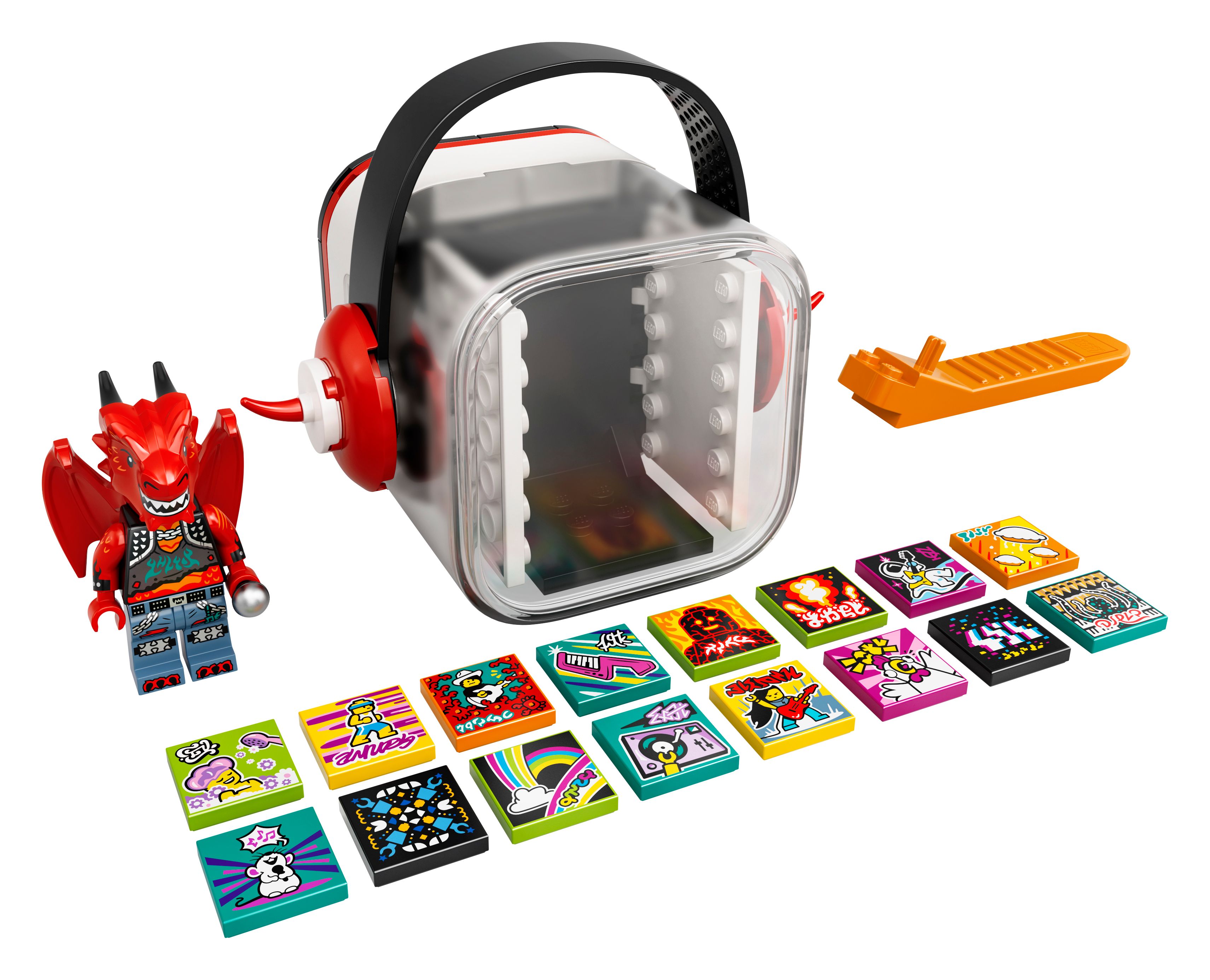 Image of LEGO® Konstruktionsspielsteine »Metal Dragon BeatBox (43109), LEGO® VIDIYO™«, (86 St), Made in Europe