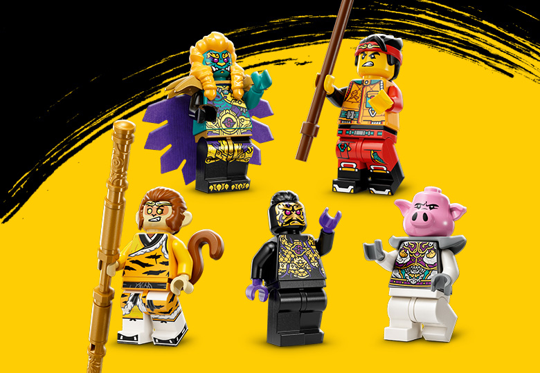 The Mighty Azure Lion 80048 | Monkie Kid™ | Buy online at the