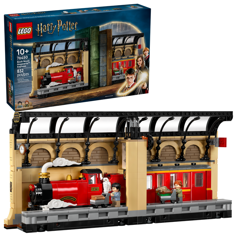 Book Nook: Hogwarts™ Express 76450 | Harry Potter™ | Buy online at the Official LEGO® Shop US