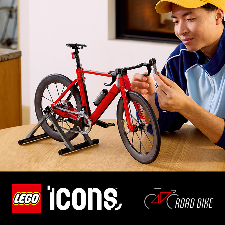 ロードバイク 11380 | LEGO® Icons |レゴ®ストア公式オンライン
