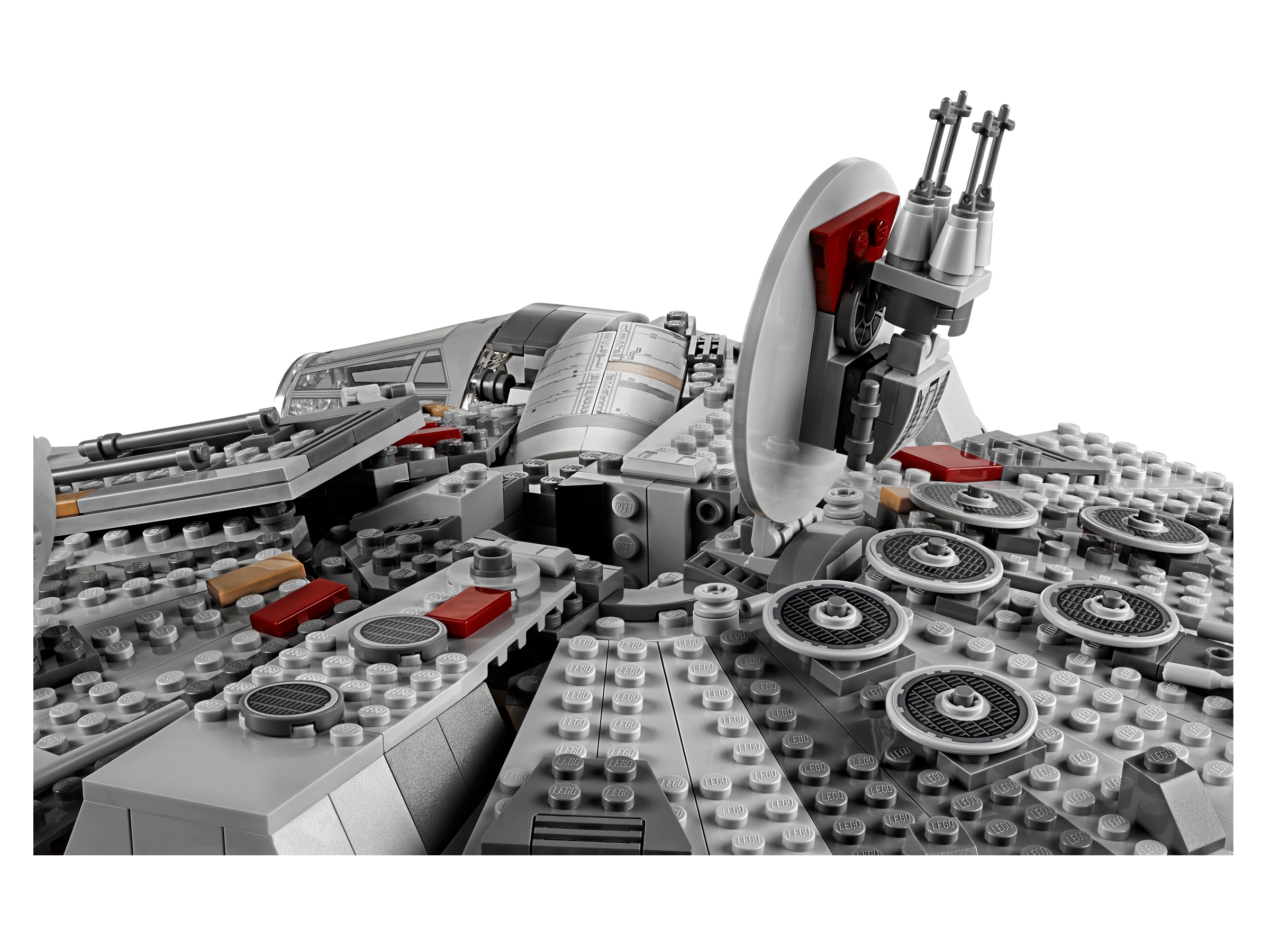 Alta exposición Excepcional mucho Halcón Milenario 75257 | Star Wars™ | Oficial LEGO® Shop US