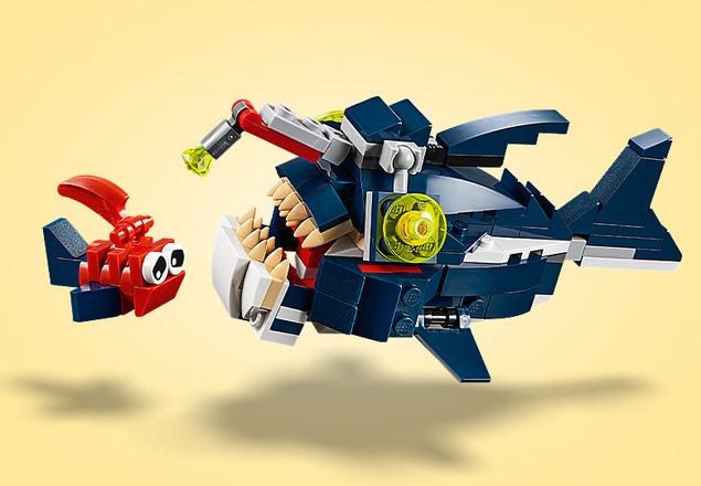 Deep Sea Creatures 31088 | Creator 3-in-1 | Buy online at Official LEGO® Shop US