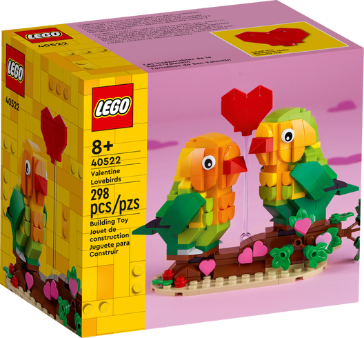 LEGO 40522 - Valentins-dværgpapegøjer