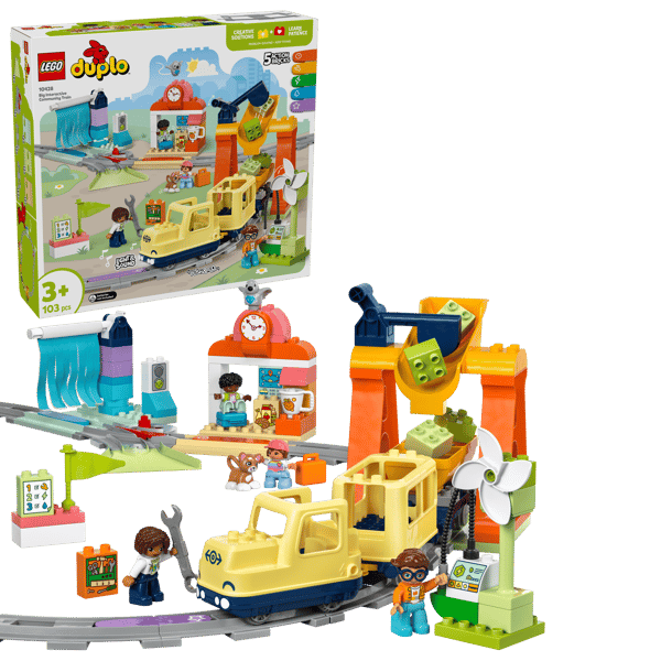 LEGO 10428 Le grand train communautaire interactif — visuel 2 sur 8