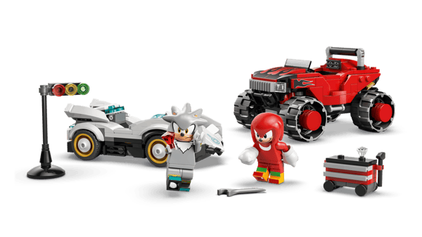 LEGO 77118 La voiture de Silver contre le Monster Truck de Knuckles — visuel 3 sur 8