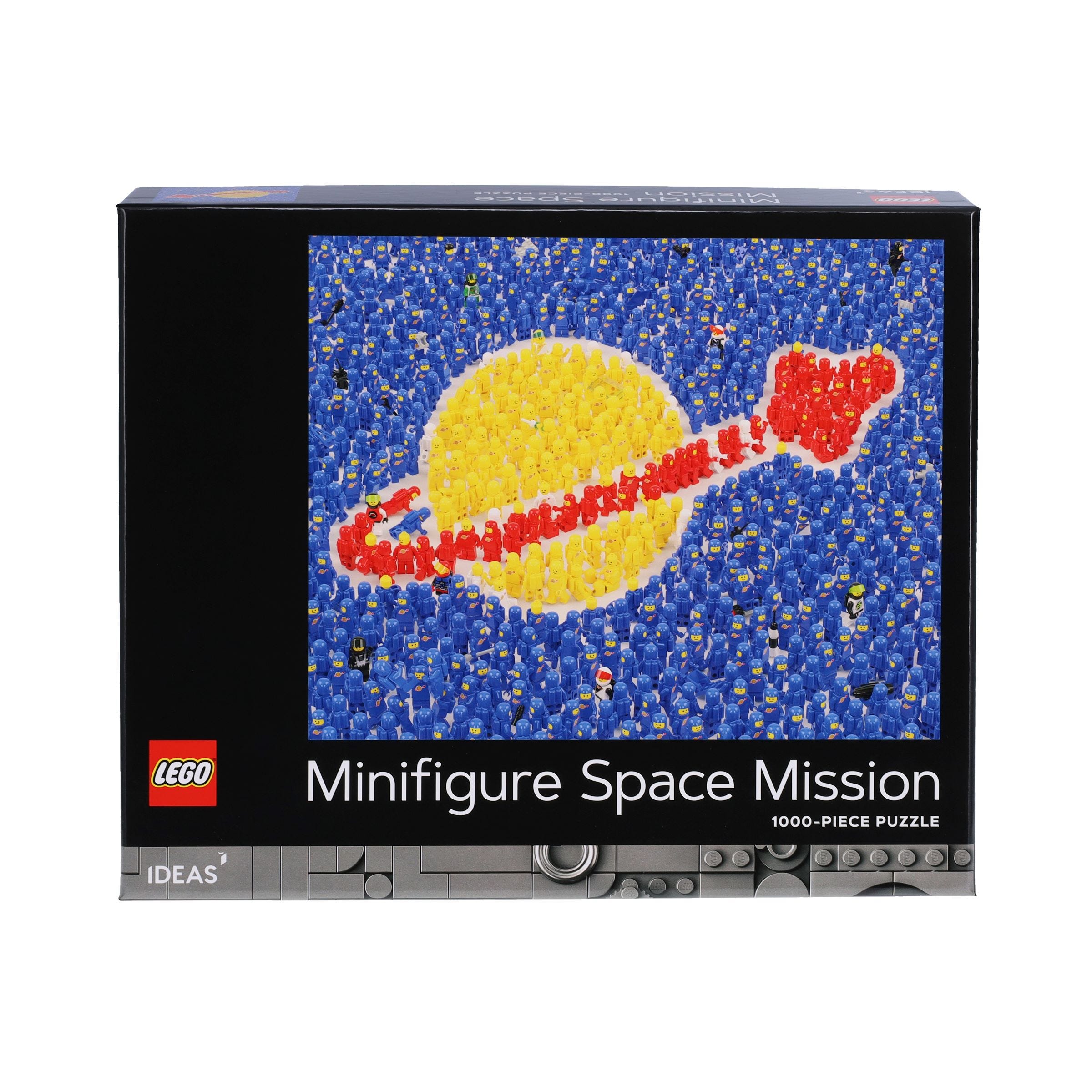 LEGO Ideas puzzel: minifiguren op ruimtemissie