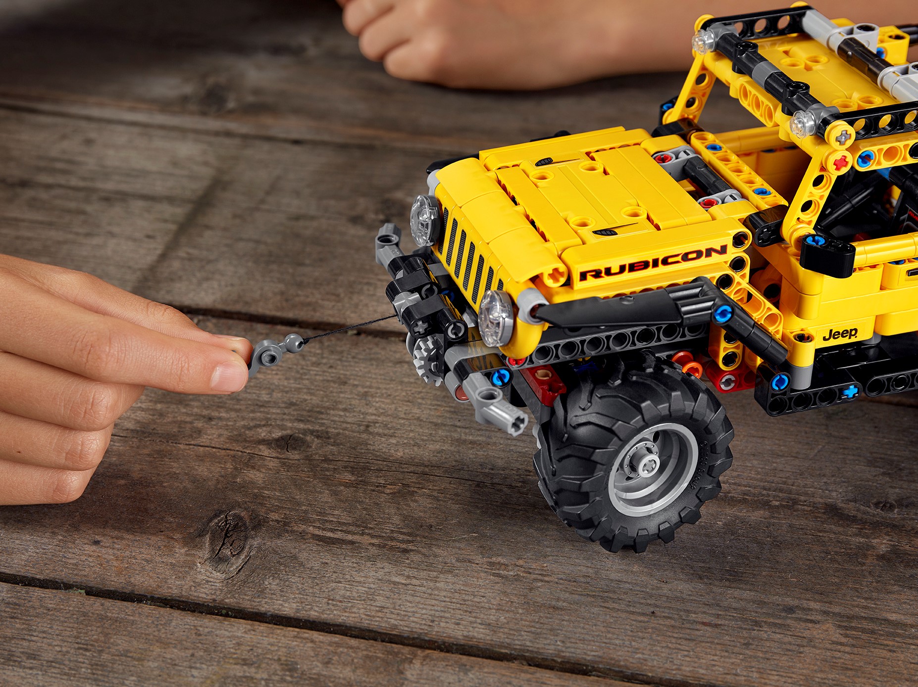 zweep Aannames, aannames. Raad eens Picknicken Jeep® Wrangler 42122 | Technic™ | Buy online at the Official LEGO® Shop US