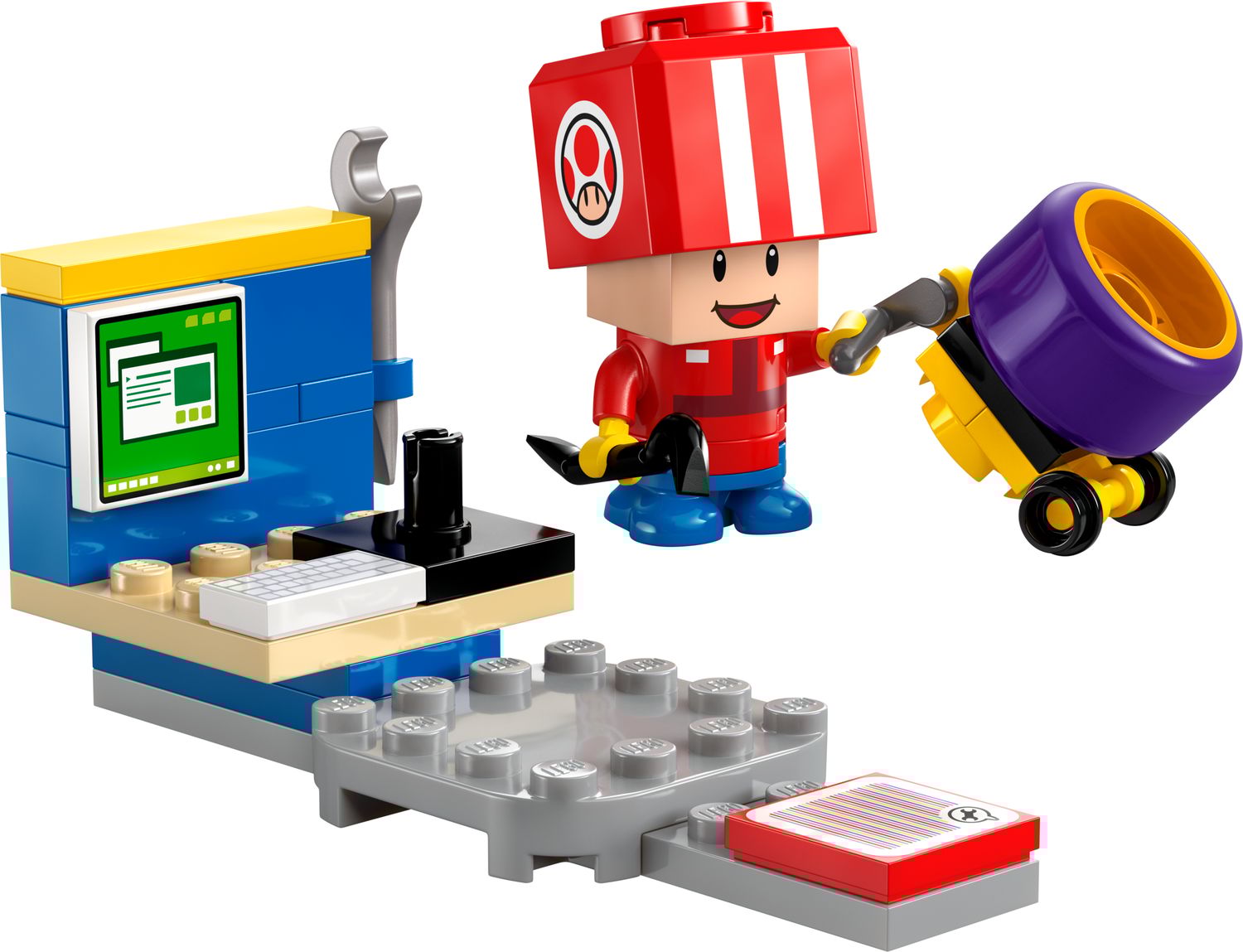 Mario Kart™ – Toad (Pit Crew) 30702 | LEGO® Super Mario™ | Oficiální ...