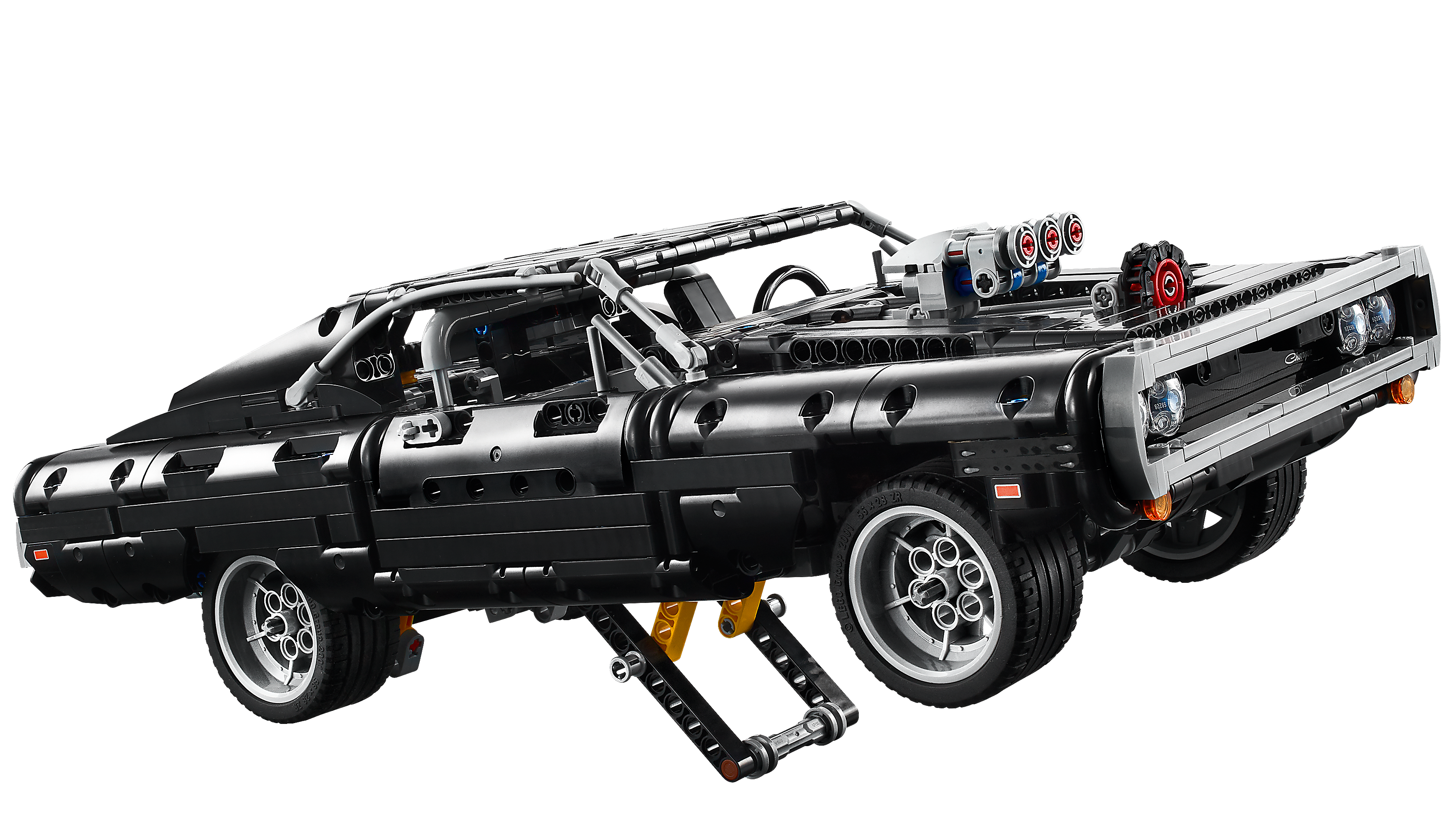 Lego Technic Aufkleber Fast and Furious Dodge Charger Sticker Neu 42111 