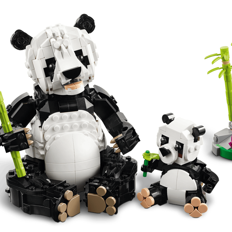 Wild Animals: Panda Family 31165 | Creator 3-in-1 | Buy online at Wild Animals: Panda Family 31165 | Creator 3-in-1 | Buy online at