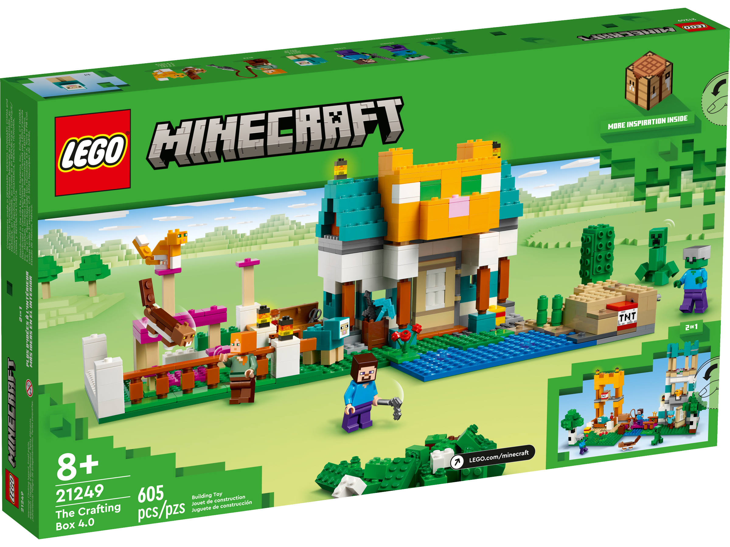 LEGO Minecraft Creative Adventure - Caixa Criativa