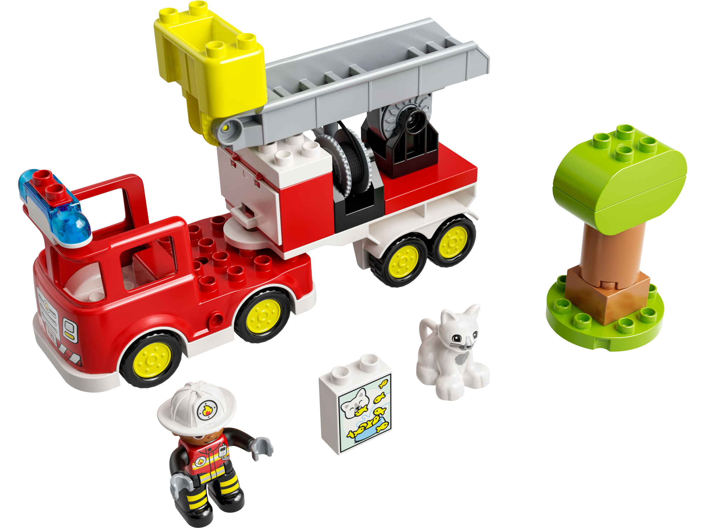 Ja hjemmehørende Litteratur Fire Truck 10969 | DUPLO® | Buy online at the Official LEGO® Shop US