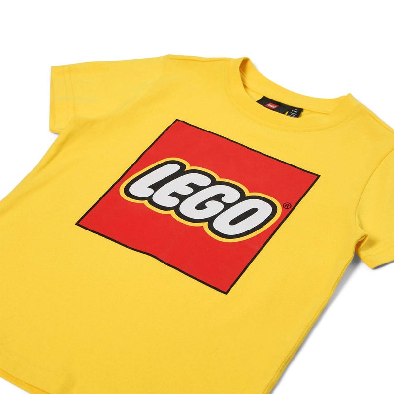 Kids' Short Sleeve Logo T-Shirt – Yellow