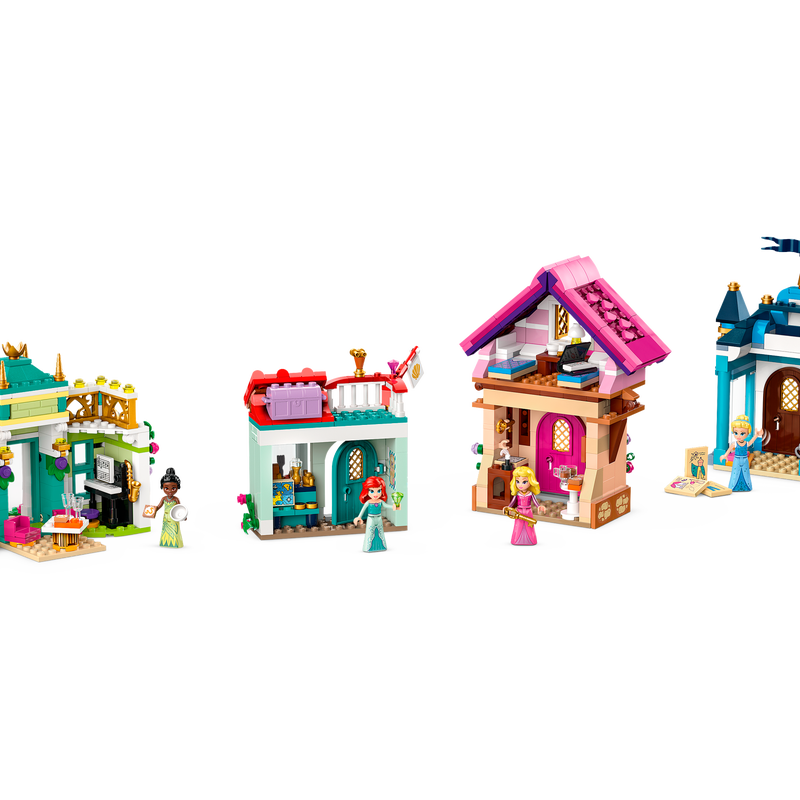 ディズニープリンセスの町の冒険 43246 | ディズニー™ |レゴ®ストア ディズニープリンセスの町の冒険 43246 | ディズニー™ |レゴ®ストア