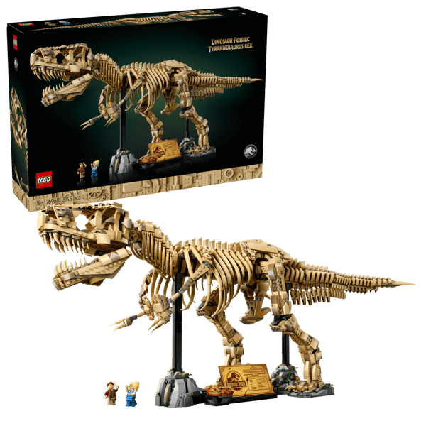 LEGO 76968 Les fossiles de dinosaures : le Tyrannosaurus rex — visuel 2 sur 8