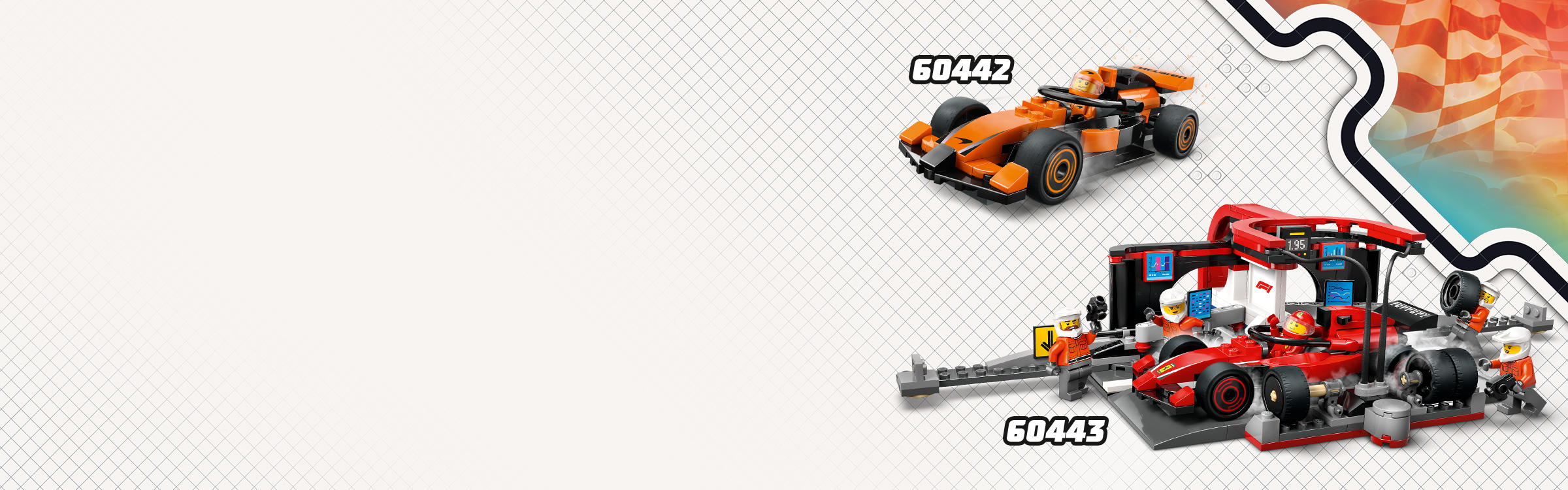 F1® Truck with RB20 & AMR24 F1® Cars 60445 | City | Buy online at