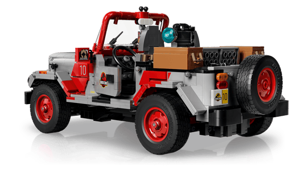 LEGO 77984 Jurassic Park Jeep® Wrangler — visuel 4 sur 8