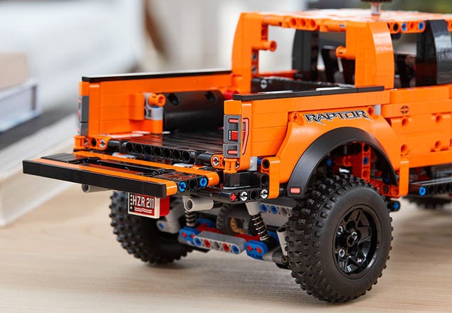 XGREPACK Kit d'éclairage télécommandé pour Lego Technic Ford F-150 Raptor  42126 Kit de Construction Kit de lumière (Non Inclus Les Ensembles Lego)