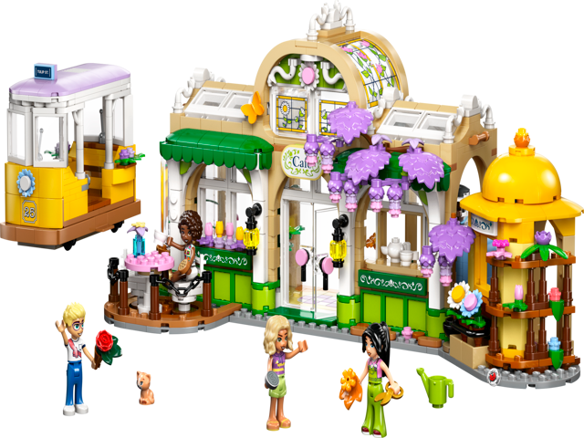 LEGO 42671 Plant Café & Flower Shop, official product image