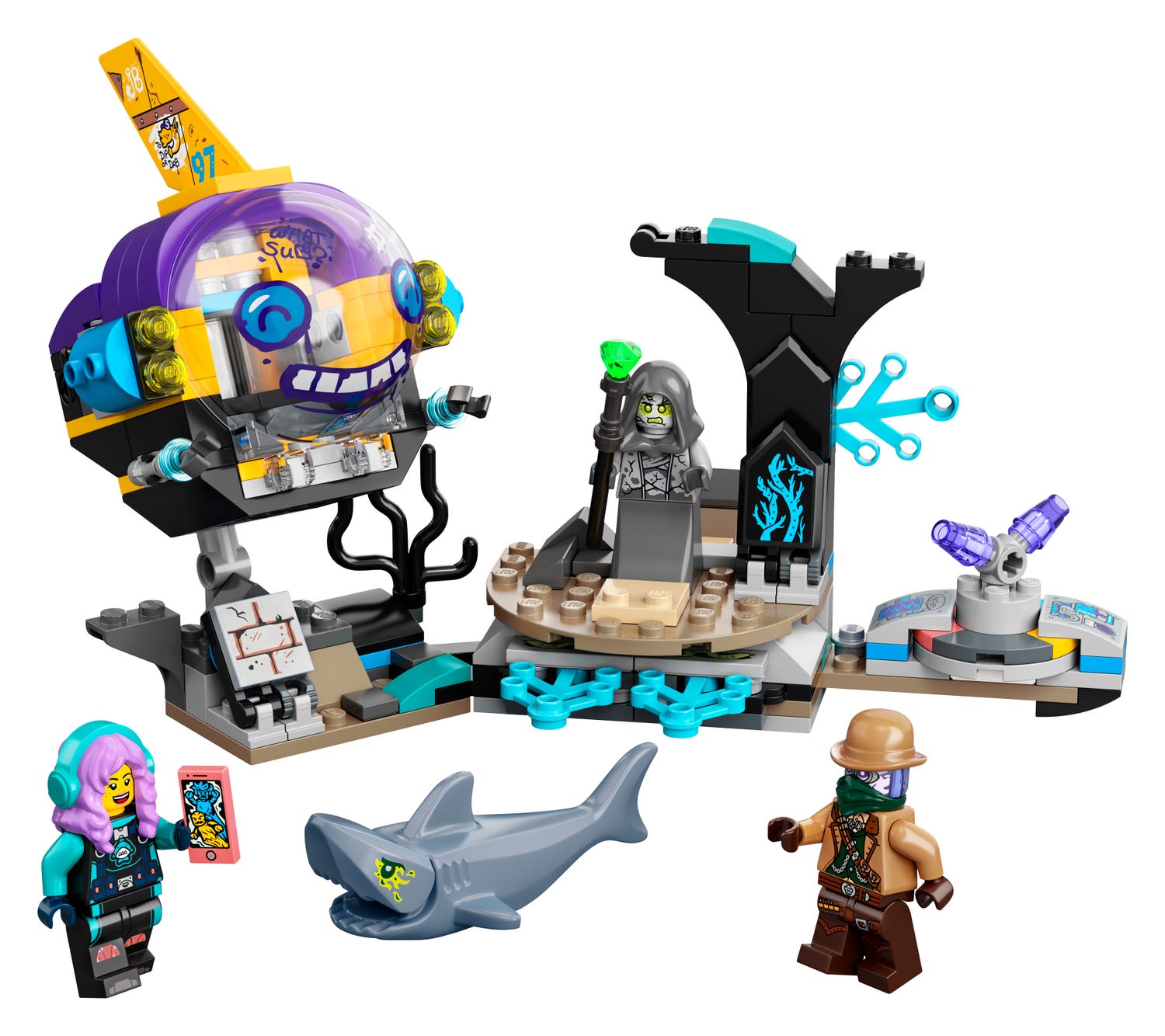 ubåd | Hidden Side | Officiel LEGO® Shop DK